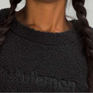 lululemon athletica Black Fleece Top